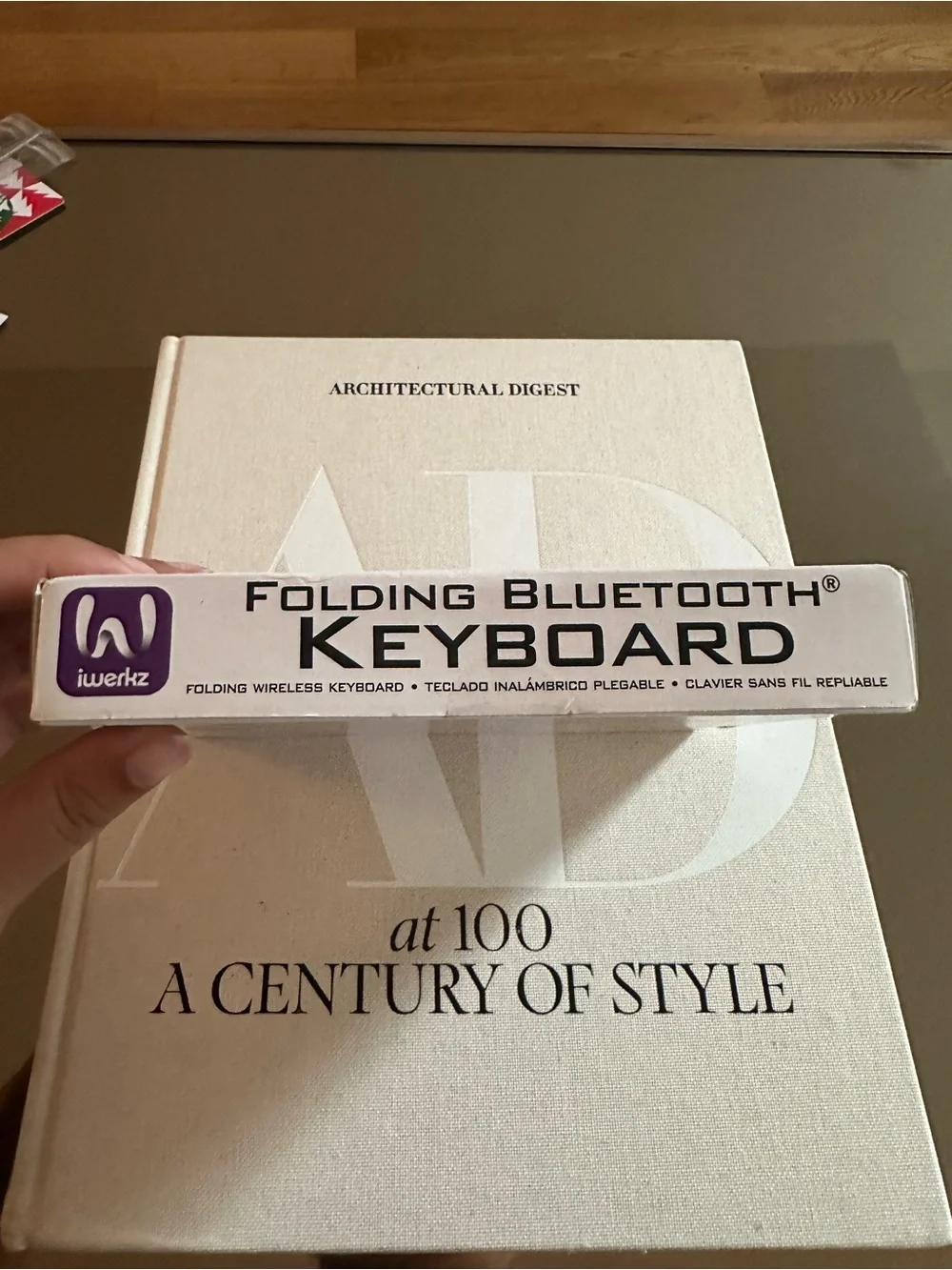 Folding Bluetooth Keyboard - Purple